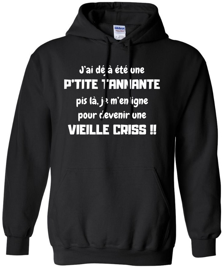 P'tite tannante Vieille criss !!