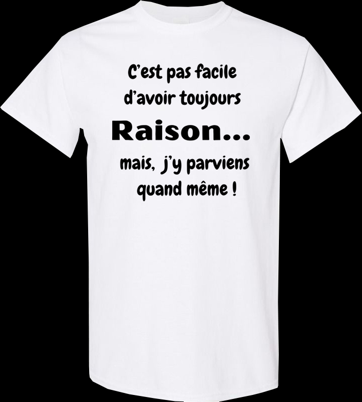 Avoir raison !