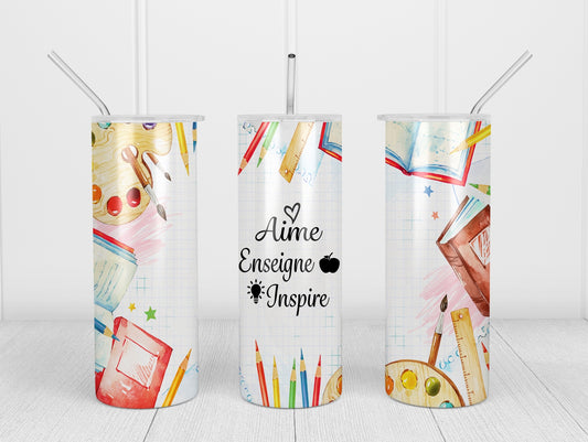 Gobelet isotherme 20 oz Aime Enseigne Inspire