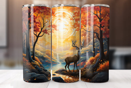 Gobelet isotherme 20 oz Cerf