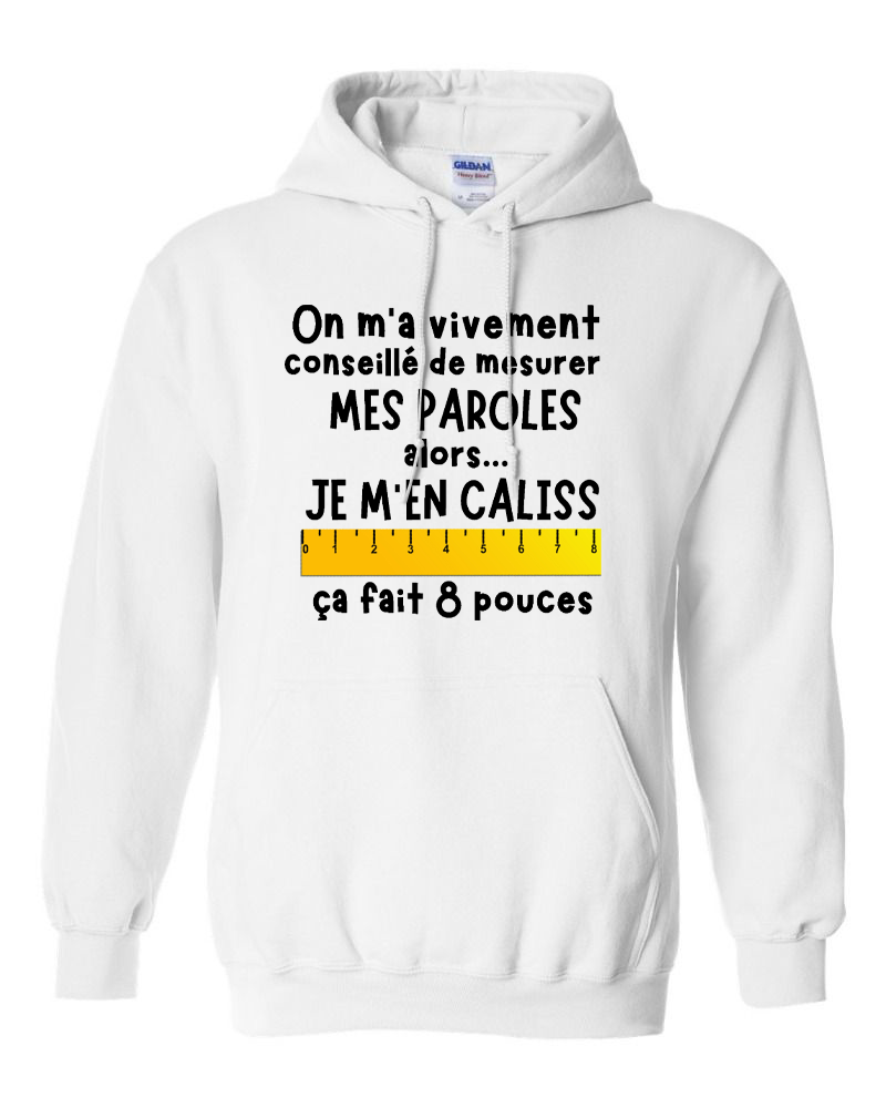 On m'a vivement conseillé