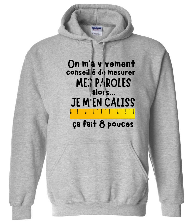 On m'a vivement conseillé