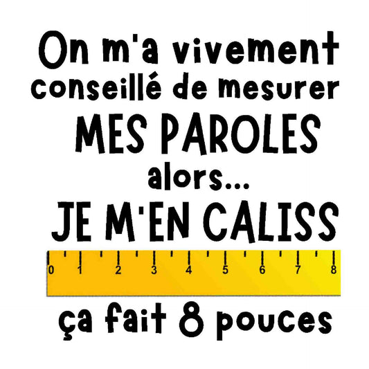 On m'a vivement conseillé